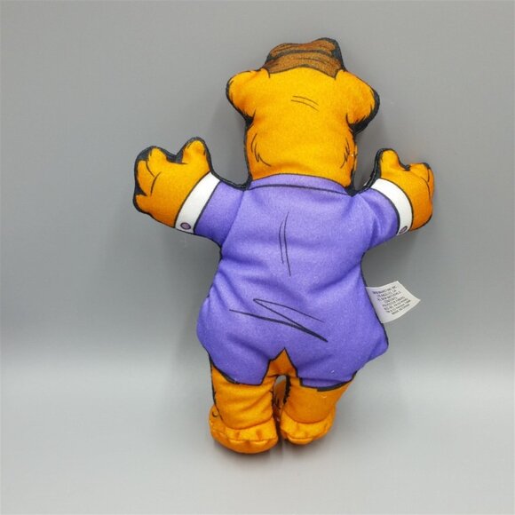 1998 Blockbuster Video Fozzie Cloth Plush Bear Muppets 8" - Picture 4 of 5